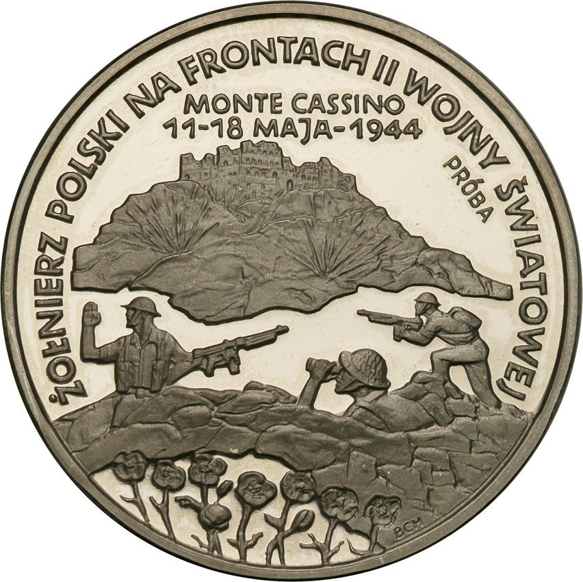 III RP. PRÓBA Nikiel 200 000 złotych 1994 Monte Casino